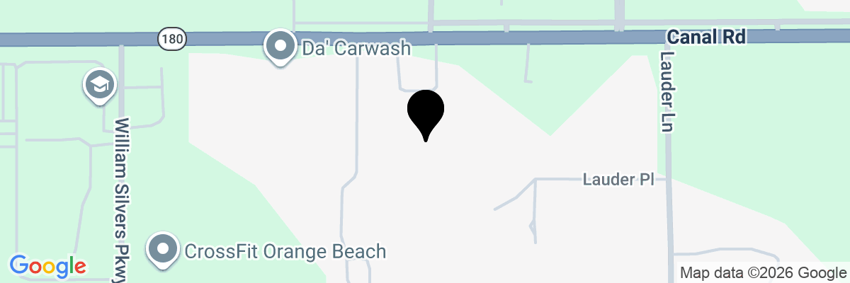 Map showing facility locations